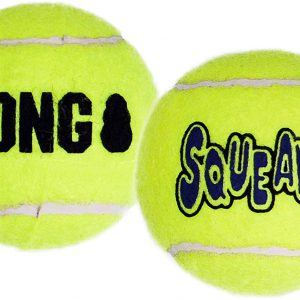 Balle de tennis couineuse pour chiens moyens Kong